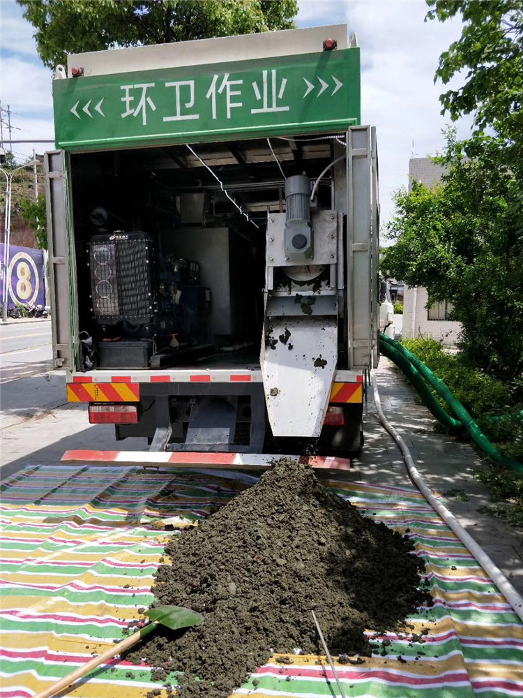 鼓楼淤泥干湿分离